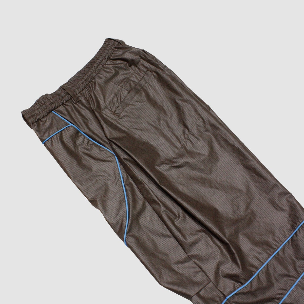 MUZE TURQUOISE LABEL - PIPING WIDE PANTS(BROWN)ミューズ パイピング ワイド パンツ ブラウン