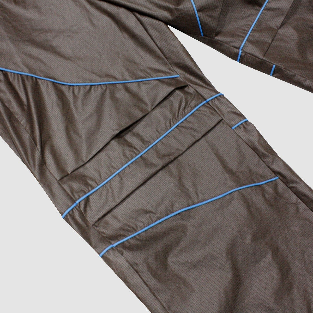 MUZE TURQUOISE LABEL - PIPING WIDE PANTS(BROWN)ミューズ パイピング ワイド パンツ ブラウン