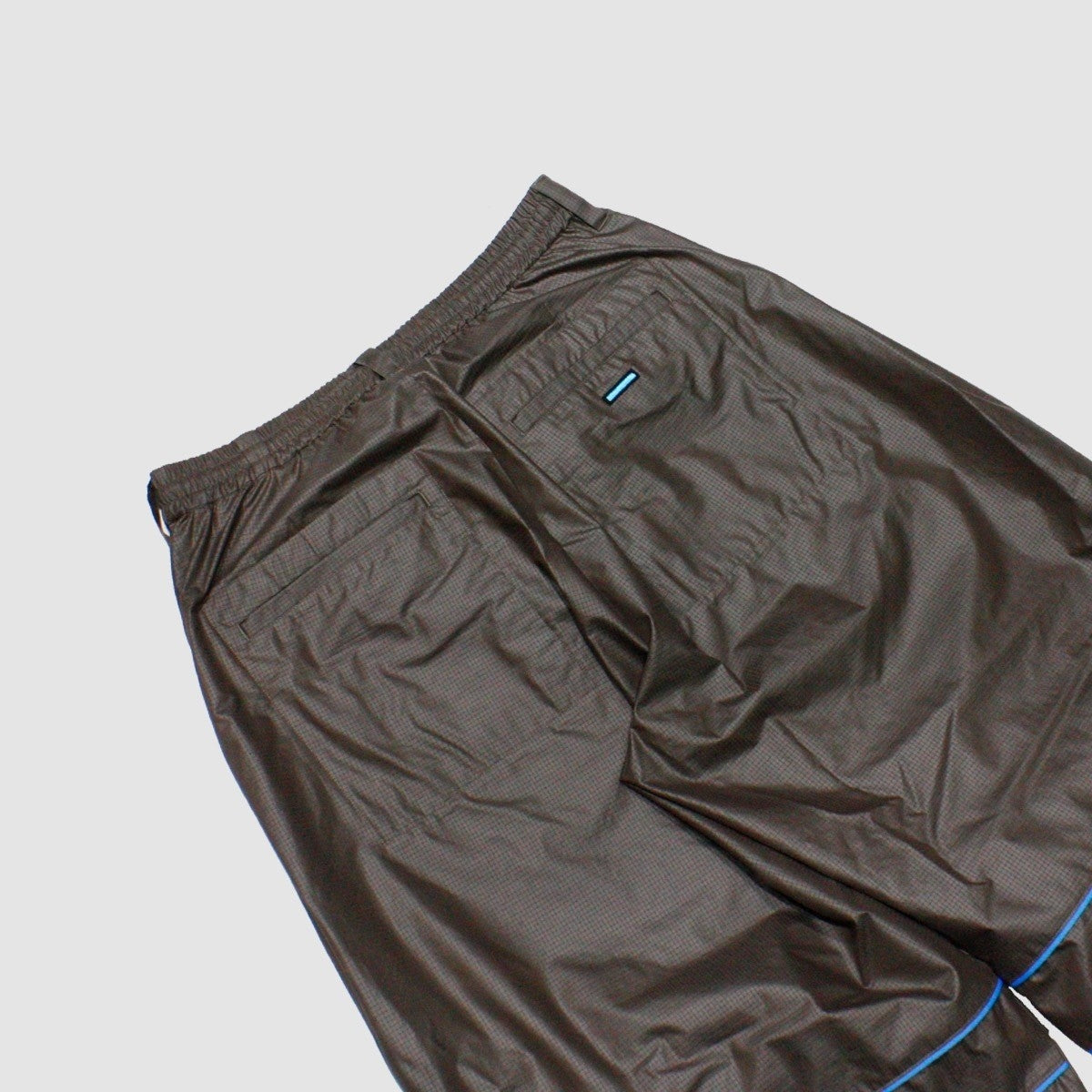 MUZE TURQUOISE LABEL - PIPING WIDE PANTS(BROWN)ミューズ パイピング ワイド パンツ ブラウン