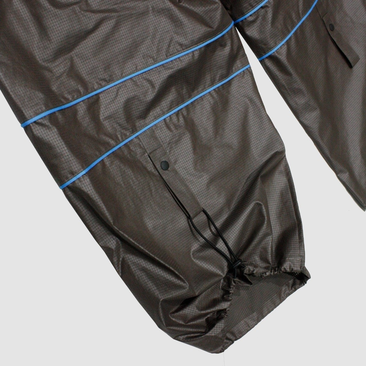MUZE TURQUOISE LABEL - PIPING WIDE PANTS(BROWN)ミューズ パイピング ワイド パンツ ブラウン