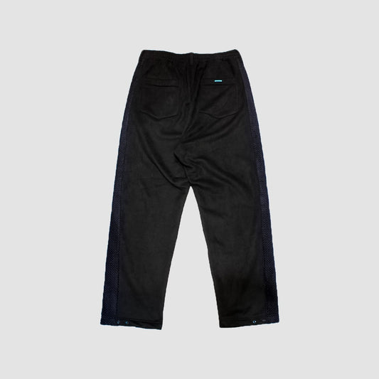 MUZE TURQUOISE LABEL - SWITCHING TRACK PANTS(BLACK)ミューズ トラック パンツ ブラック