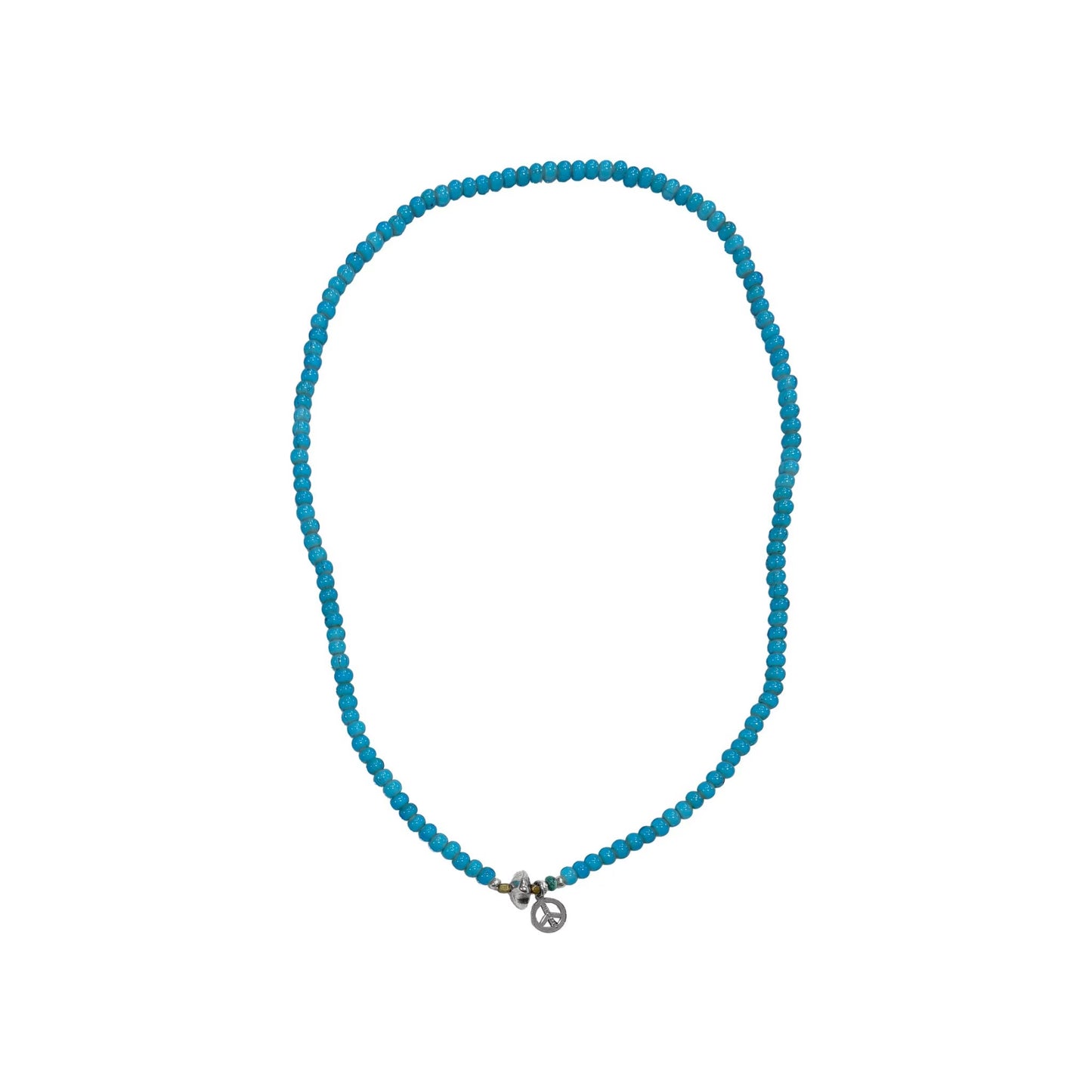 MUZE TURQUOISE LABEL × SunKu -【BEADS NECKLACE & BRACELET(SKY BLUE)】ミューズ サンク ビーズ ネックレス ブレスレット スカイブルー