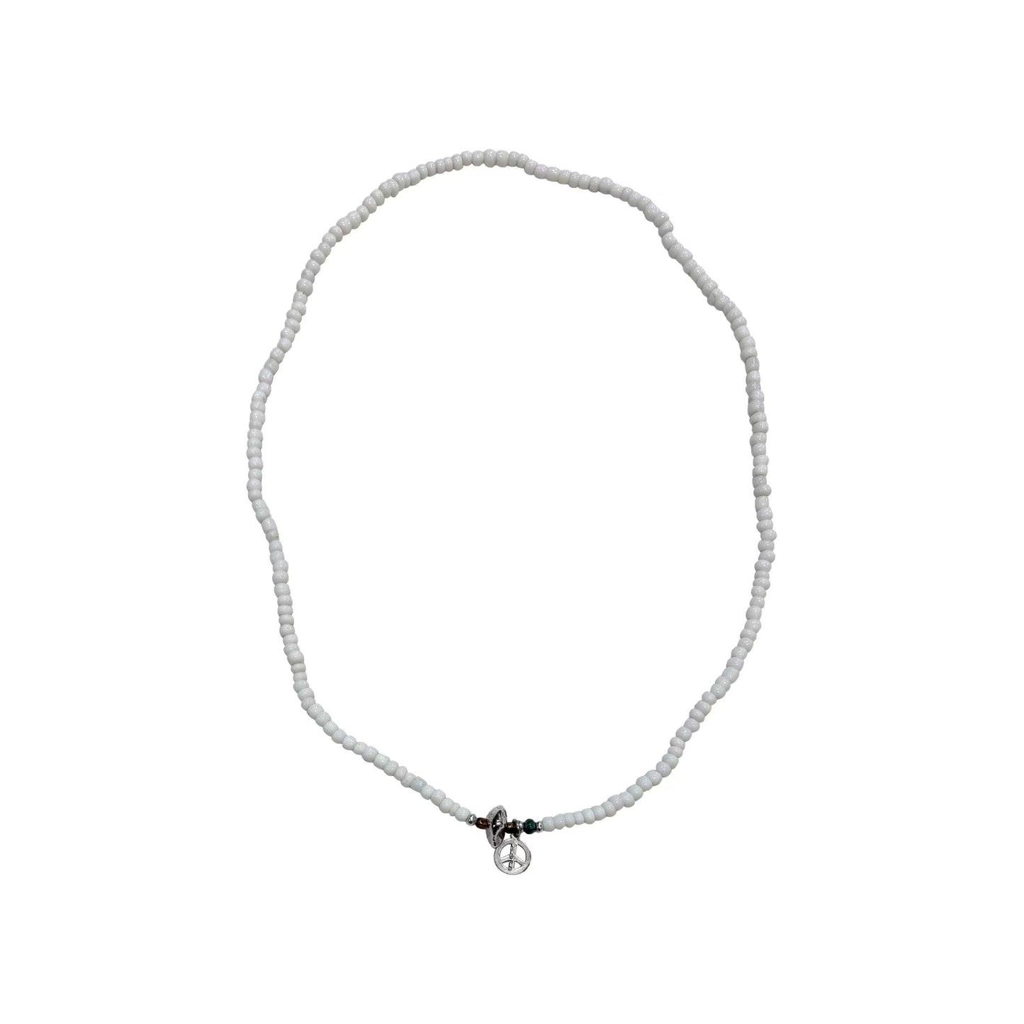 MUZE TURQUOISE LABEL × SunKu -【BEADS NECKLACE & BRACELET(WHITE)】ミューズ サンク ビーズ ネックレス ブレスレット