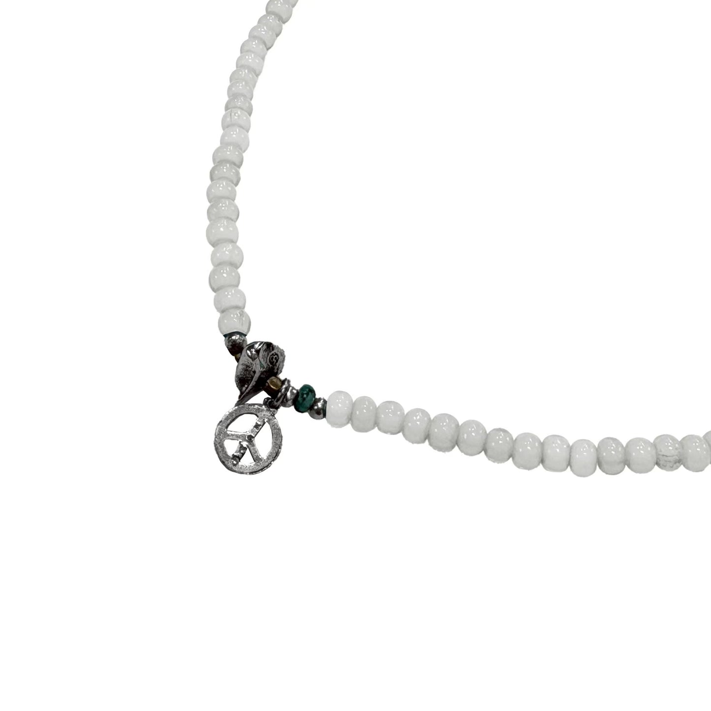 MUZE TURQUOISE LABEL × SunKu -【BEADS NECKLACE & BRACELET(WHITE)】ミューズ サンク ビーズ ネックレス ブレスレット
