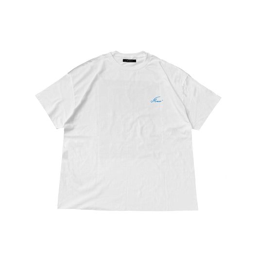 MUZE BLACK LABEL -【PERSONAL T-SH(WHITE×TURQUOISE)】ミューズ パーソナル Tシャツ ホワイト ターコイズ