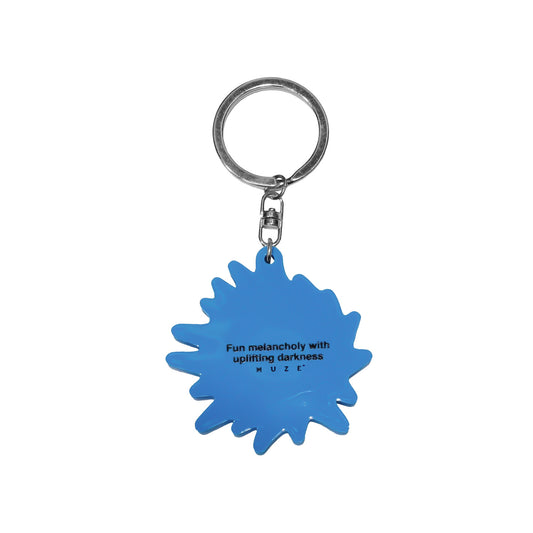 【MUZE GALLERY STORE LIMITED】MUZE - MUZE YIN-YANG RUBBER STRAP(TURQUOISE) ミューズ 店頭限定 ラバー ストラップ ミューズ インヤン