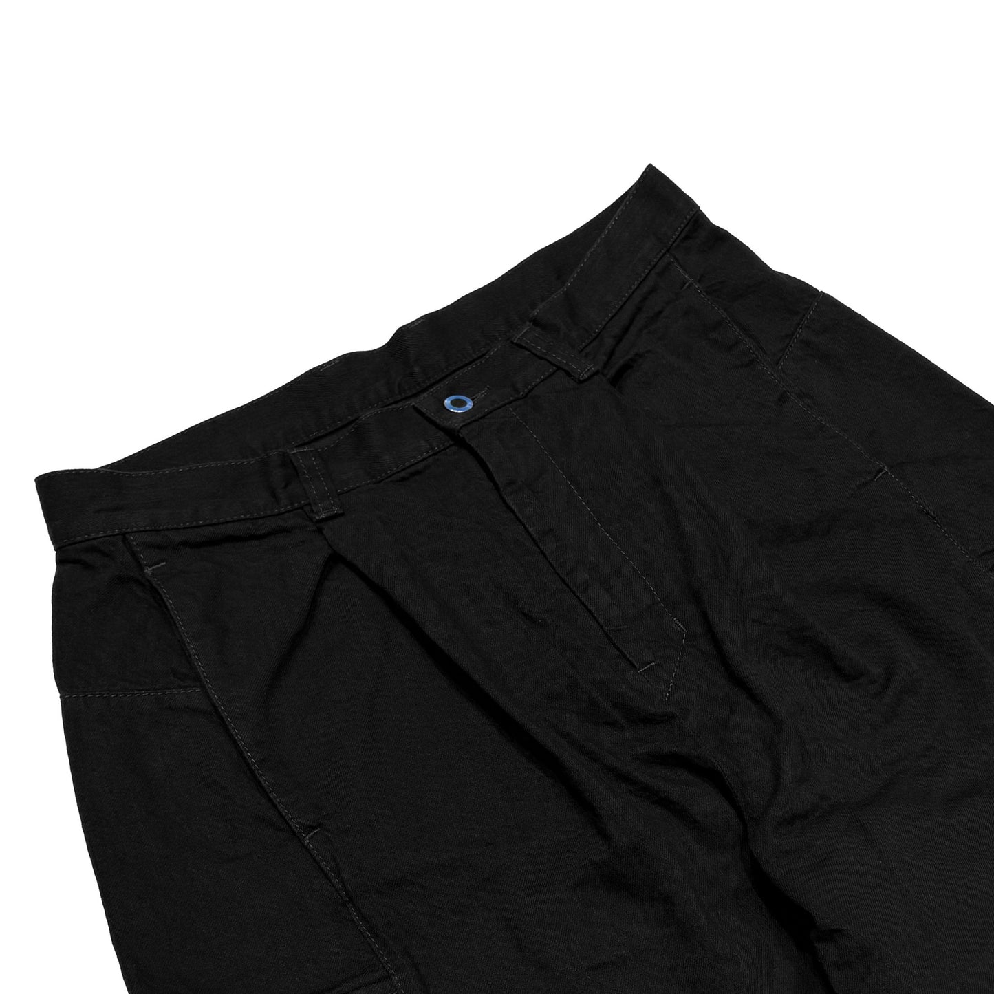 MUZE TURQUOISE LABEL -【2WAY DENIM CARGO PANTS(BLACK)】ミューズ デニム カーゴ パンツ ブラック