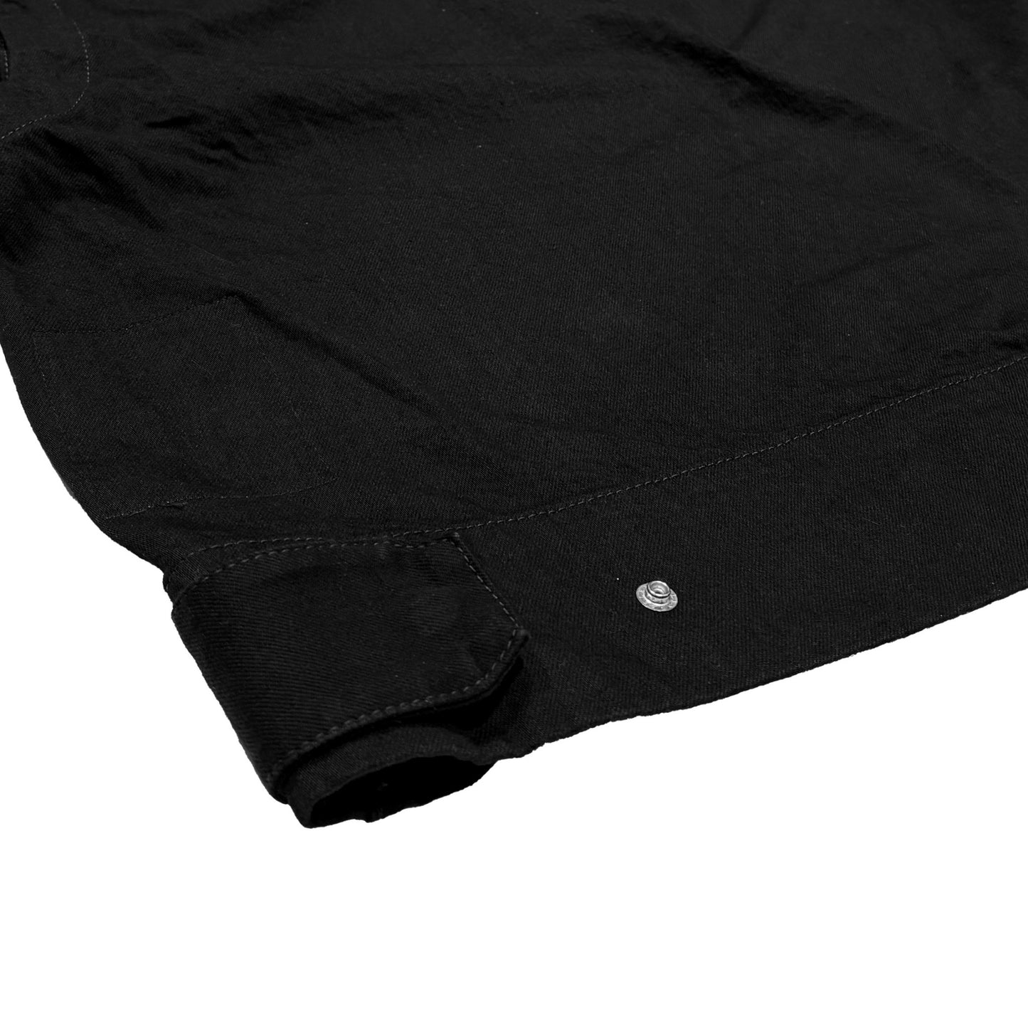 MUZE TURQUOISE LABEL -【2WAY DENIM ZIP BLOUSON(BLACK)】ミューズ デニム ジップ ブルゾン ベスト ブラック
