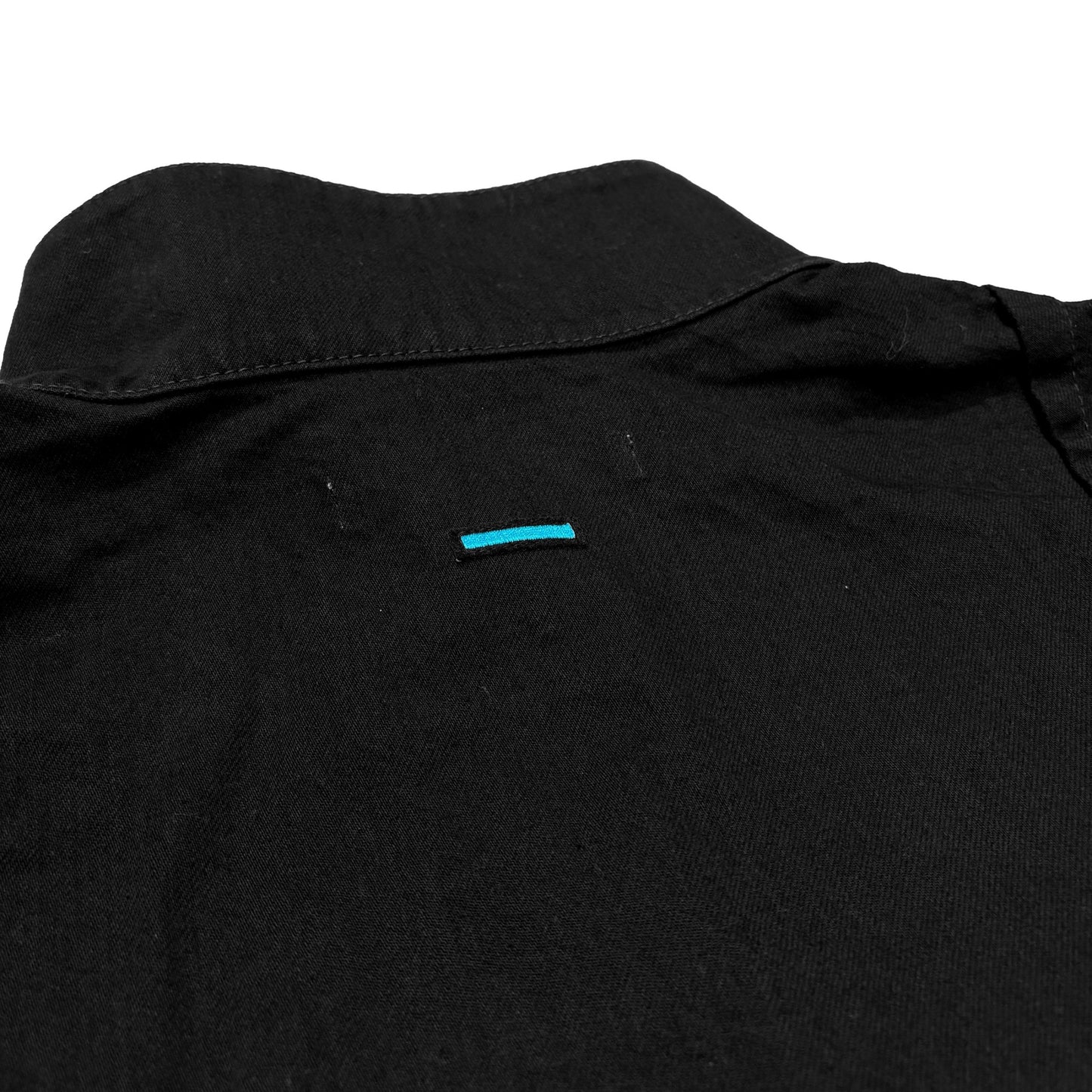 MUZE TURQUOISE LABEL -【2WAY DENIM ZIP BLOUSON(BLACK)】ミューズ デニム ジップ ブルゾン ベスト ブラック