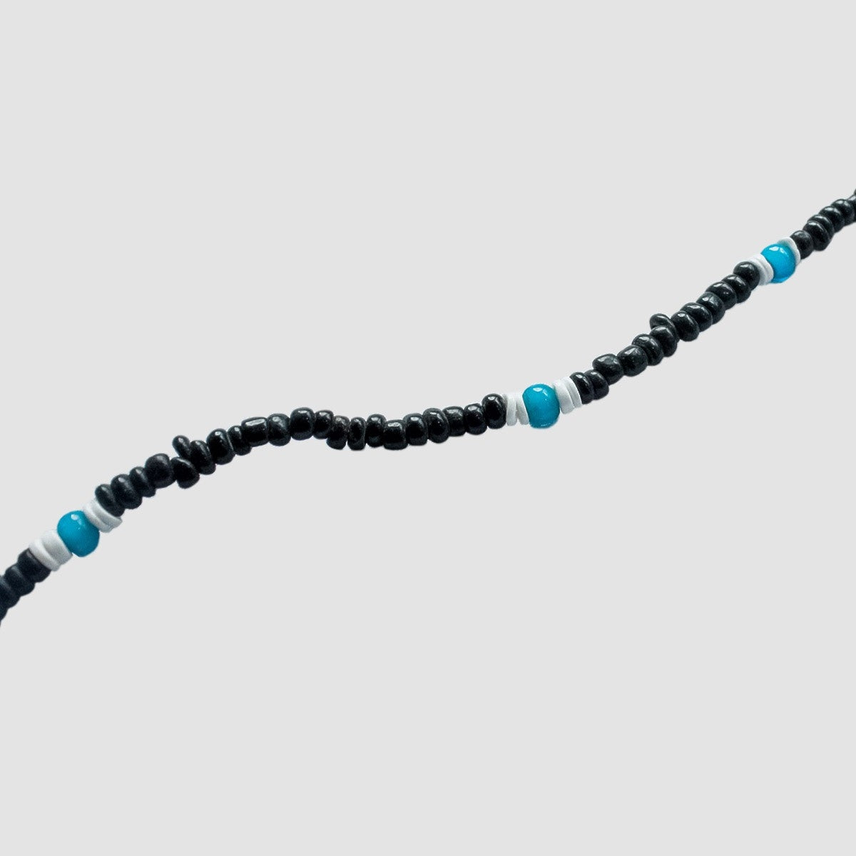 MUZE TURQUOISE LABEL - ×SunKu PEACE 4WAY BEADS CODE(GLASS/MASK/NECKLACE/BRACELET)(BLACK)ミューズ サンク ビーズ ネックレス ブレスレット グラス マスク コード ピース ブラック