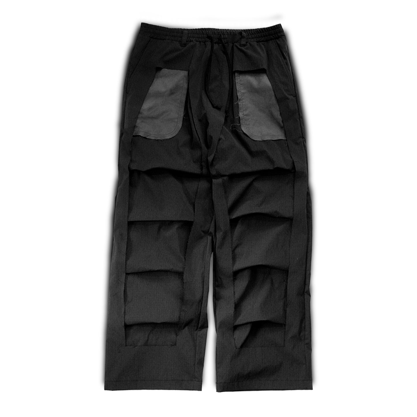 MUZE TURQUOISE LABEL - 【COTTEN DYED TWILL 3D TROUSERS(BLACK)】ミューズ コットン ツイル トラウザー ブラック