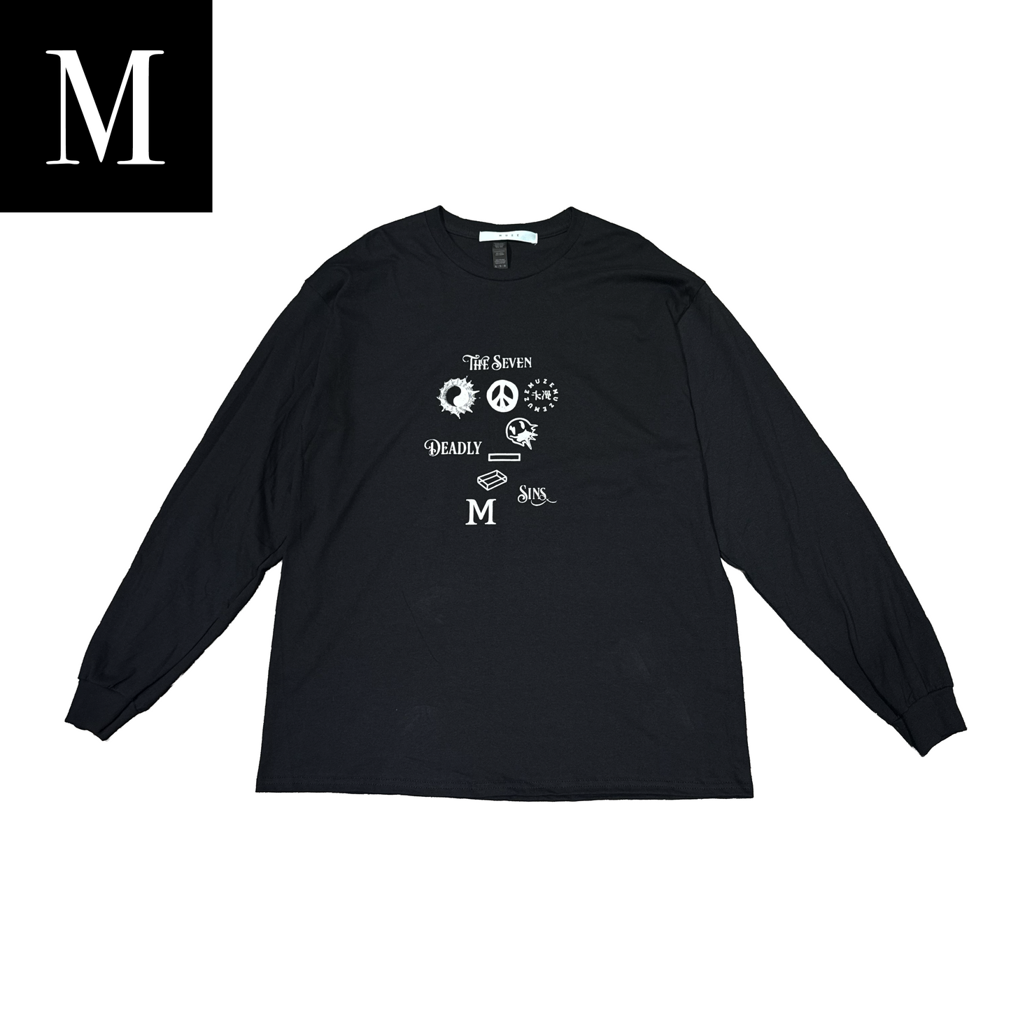 MUZE - MUZE GALLERY 7th L/S T-SH(ASSORT) ミューズ ギャラリー 7周年 グラフィック Tシャツ