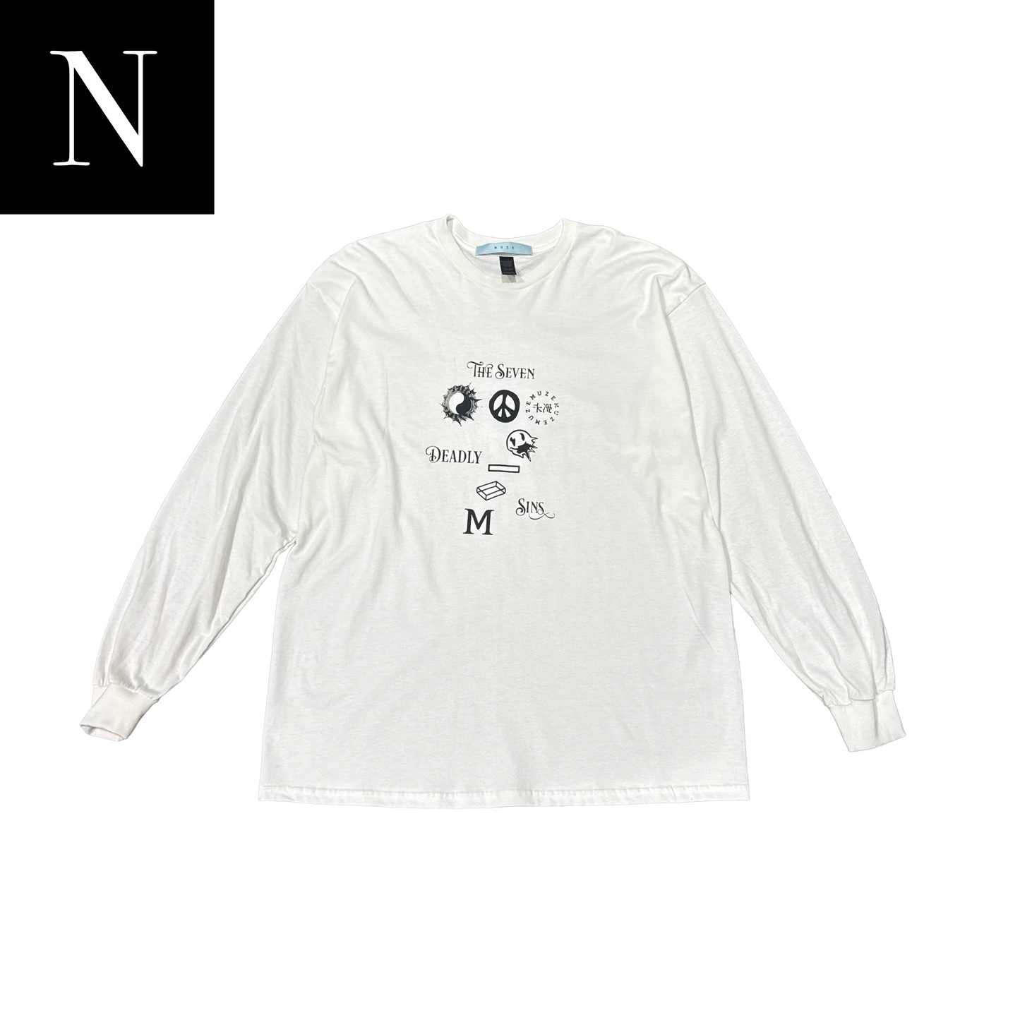 MUZE - MUZE GALLERY 7th L/S T-SH(ASSORT) ミューズ ギャラリー 7周年 グラフィック Tシャツ