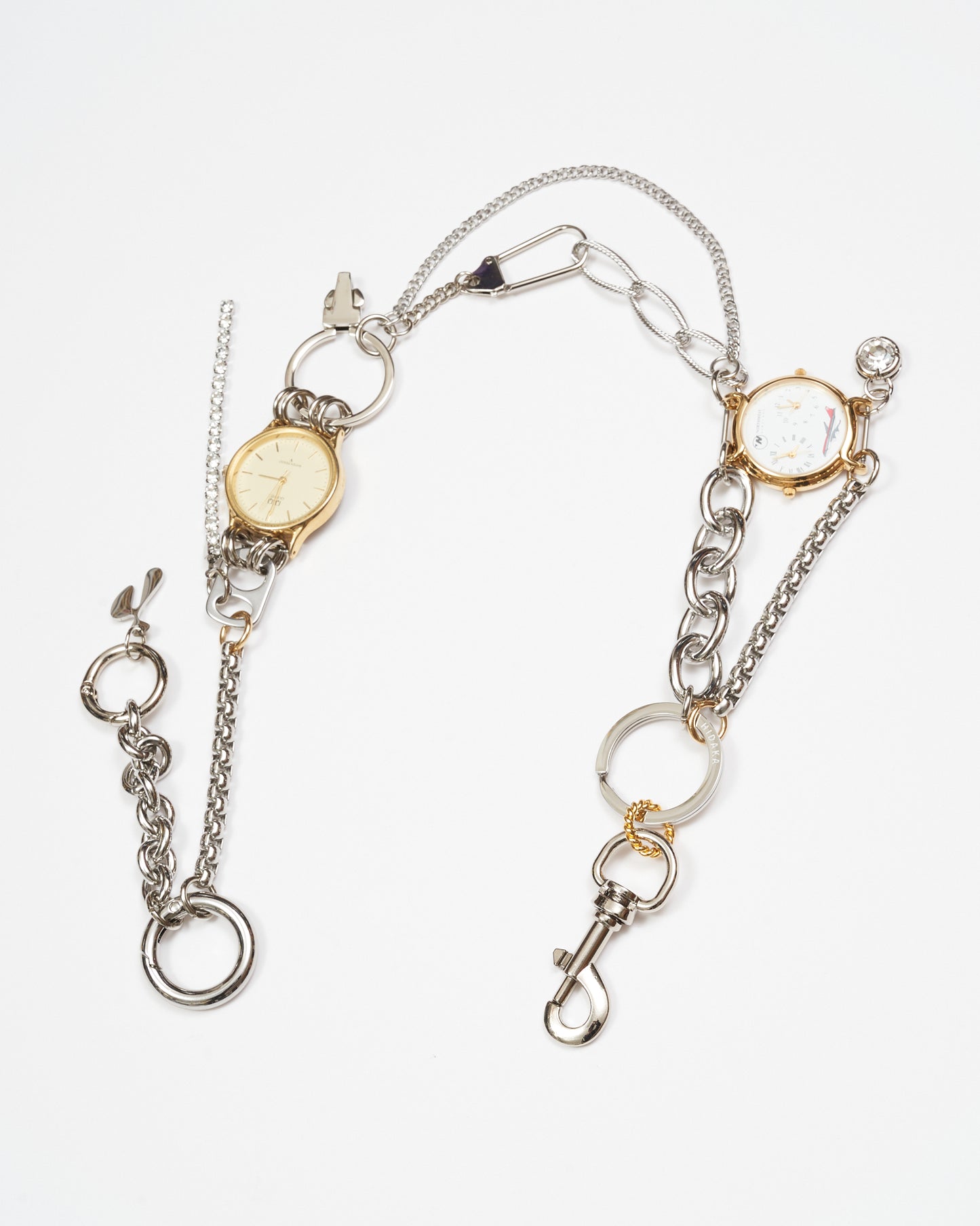 HIDAKA -【SCRAP LINKS CHAIN(SILVER)】ヒダカ スクラップ リンクス チェーン シルバー (コピー)