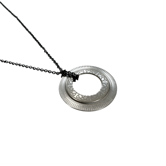 GARA -【LUMINOUS NECKLACE(SILVER)】ガラ ルミナス ネックレス グラスホルダー シルバー