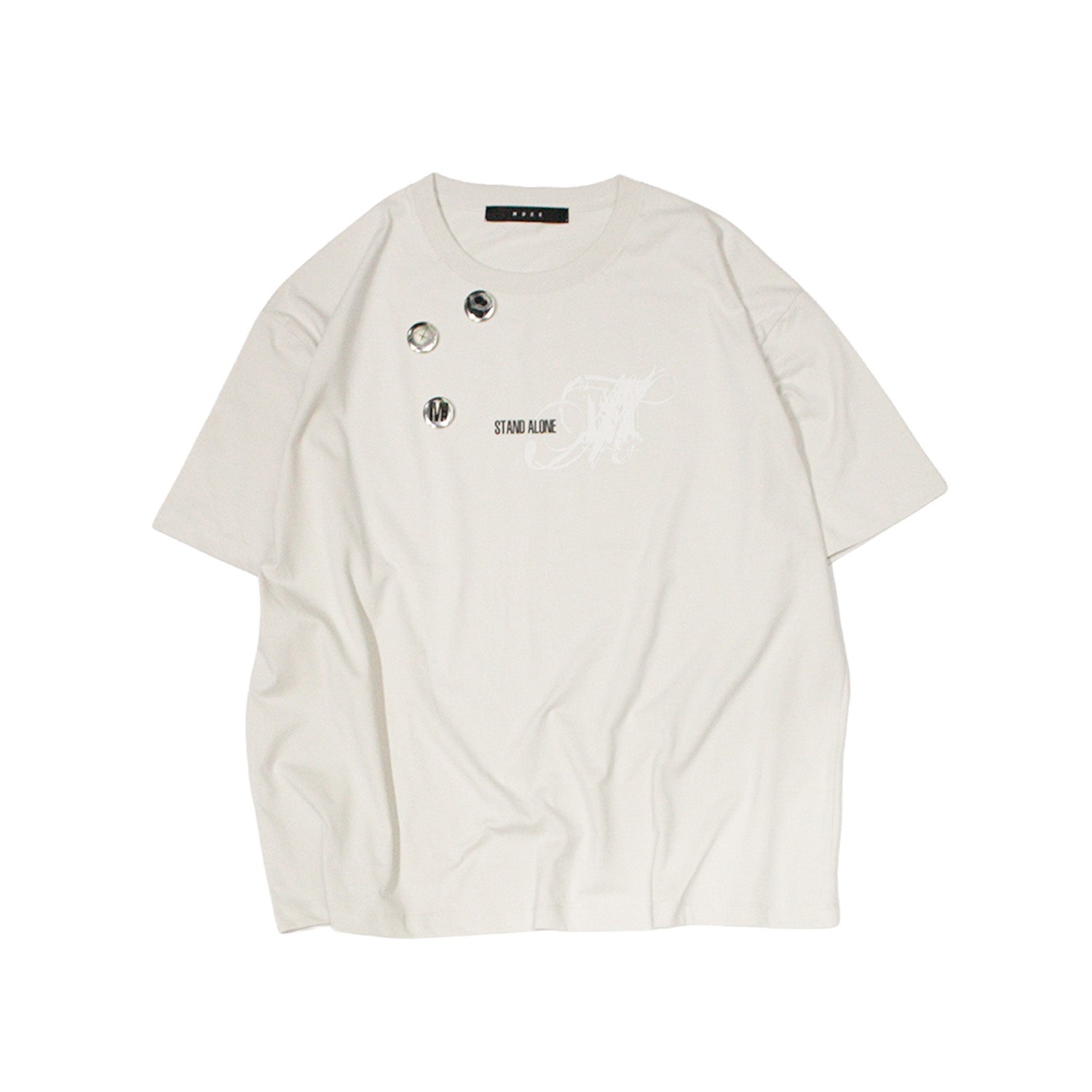 MUZE BLACK LABEL -【Object Ø T-SH (CLOUD DANCER)】ミューズ