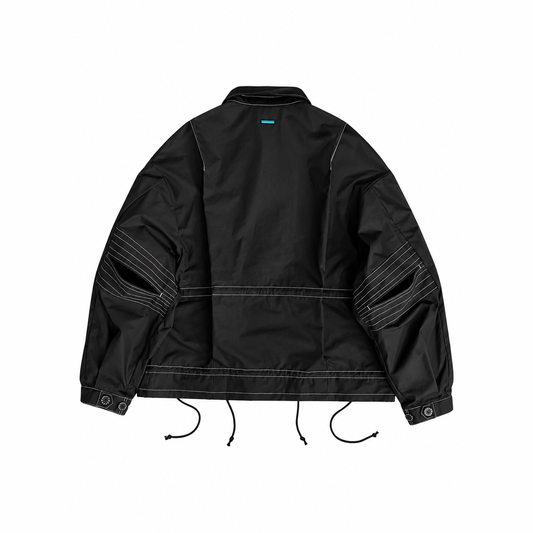 MUZE TURQUOISE LABEL -【RIP STOP SHORT BLOUSON】ミューズ リップ ストップ ショート ブルゾン
