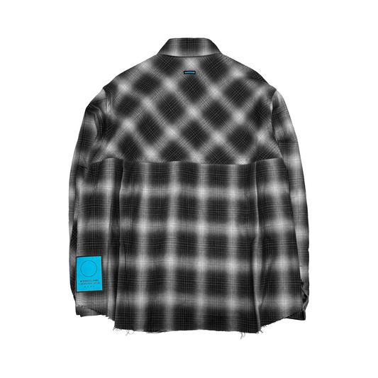 MUZE TURQUOISE LABEL - 【INDIGO TWILL CHECK SHIRT(BLACK)】ミューズ インディゴ ツイル チェック シャツ ブラック