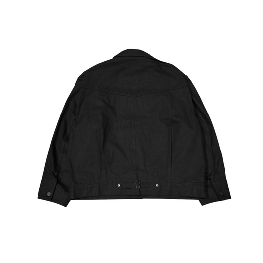 MUZE TURQUOISE LABEL - RIGID DENIM JACKET(BLACK)ミューズ リジッド デニム ジャケット ブラック