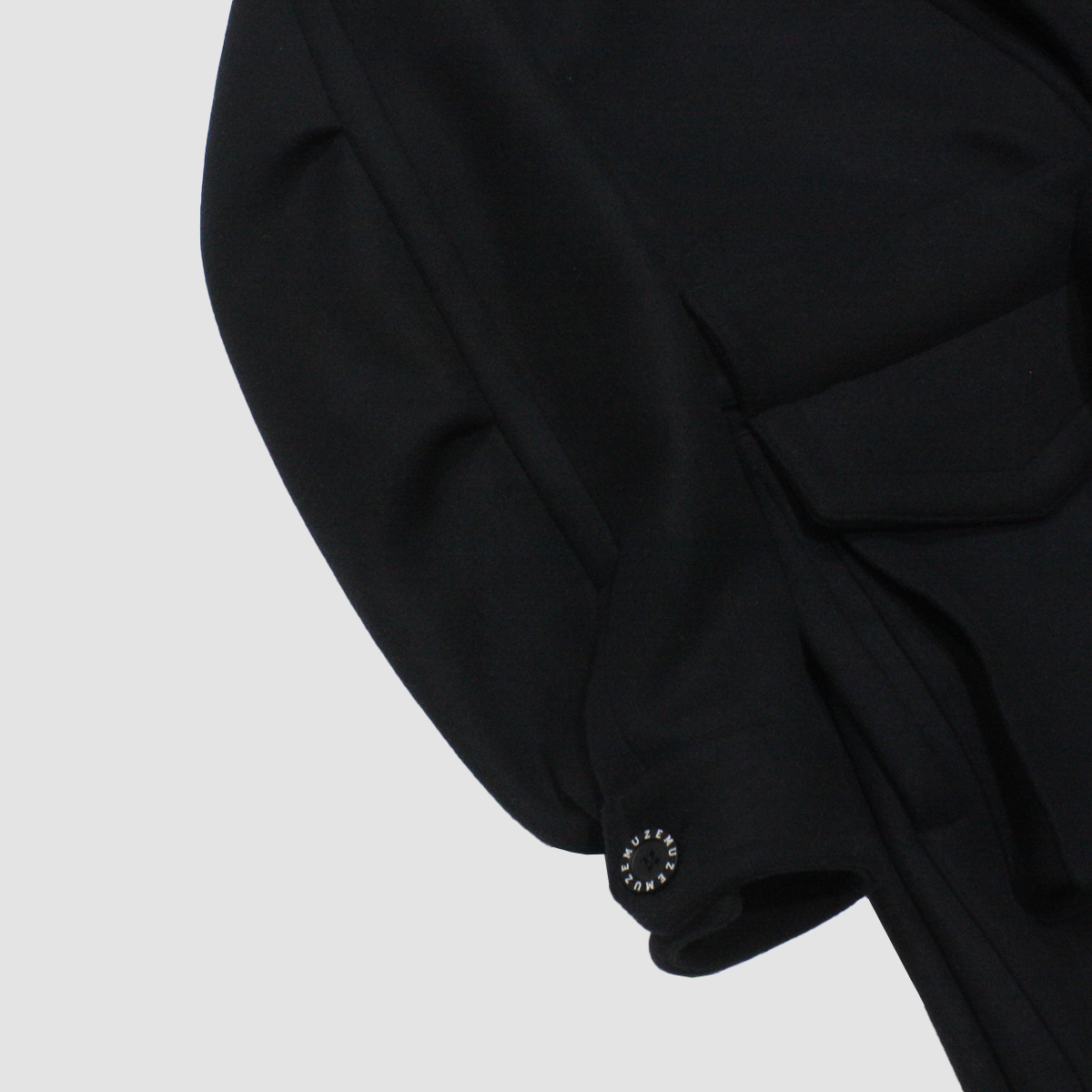 MUZE TURQUOISE LABEL - CHESTER COAT(BLACK)MUZE チェスター コート ブラック