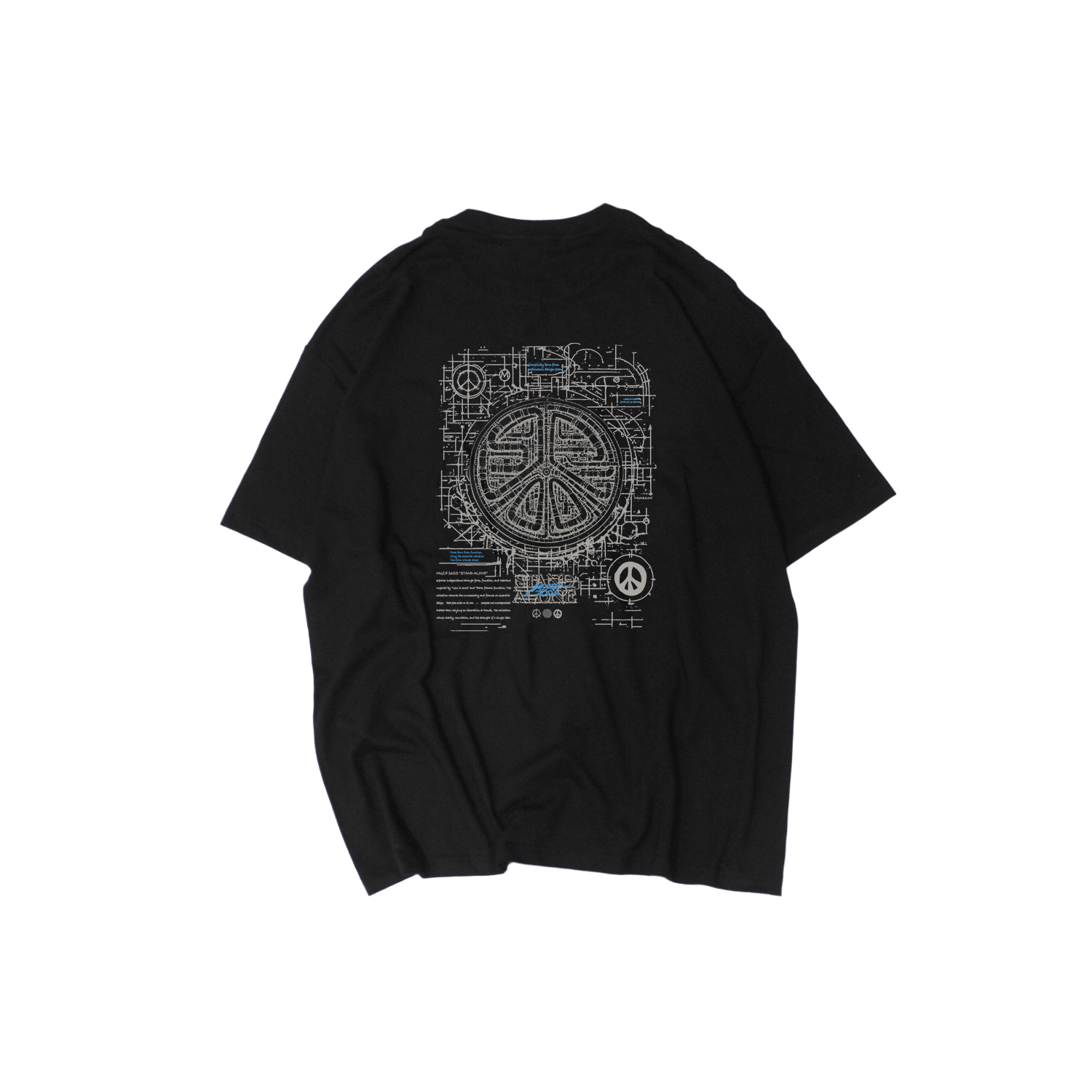 MUZE BLACK LABEL -【TEAM MUZE® SIX INVENTORS T-SH (BLACK