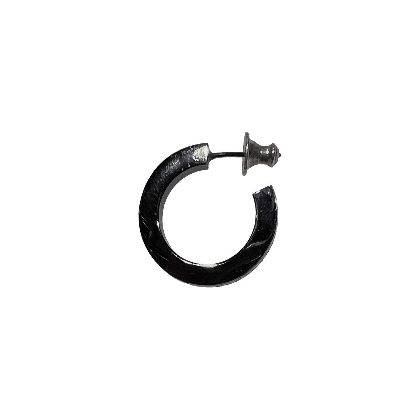 MUZE -【GOLDEN RATIO EARRINGS(GUNMETAL BLACK)】ミューズ ピアス 黄金比 ガンメタル ブラック SV925