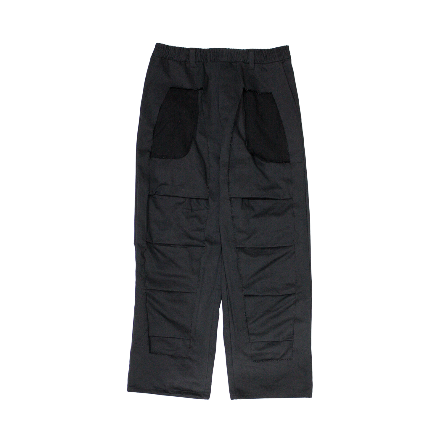 MUZE®︎ TURQUOISE LABEL -【SULFUR-DYED CHINO 3D TROUSERS(BLACK MUZE®︎ TURQUOISE LABEL -【SULFUR-DYED CHINO 3D TROUSERS(BLACK