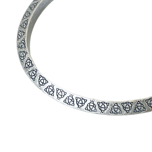 GARA - 【CELTICA HALF BANGLE(A.SILVER)】ガラ ケルト ハーフ バングル アンティーク シルバー