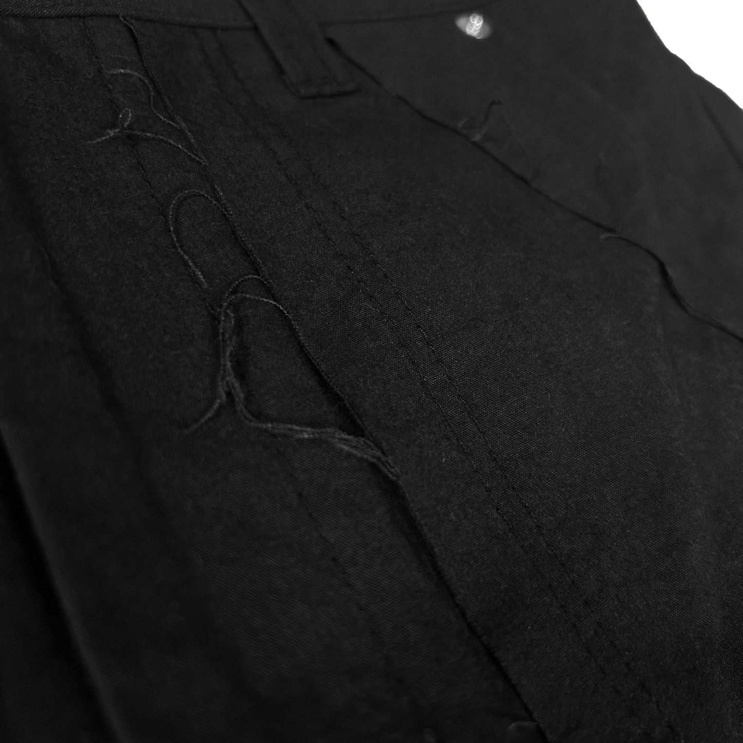 MUZE TURQUOISE LABEL -【CORDURA®︎ WASHER PAINTER SHORTS (BLACK)】ミューズ コーデュラ ペインター ショーツ ブラック