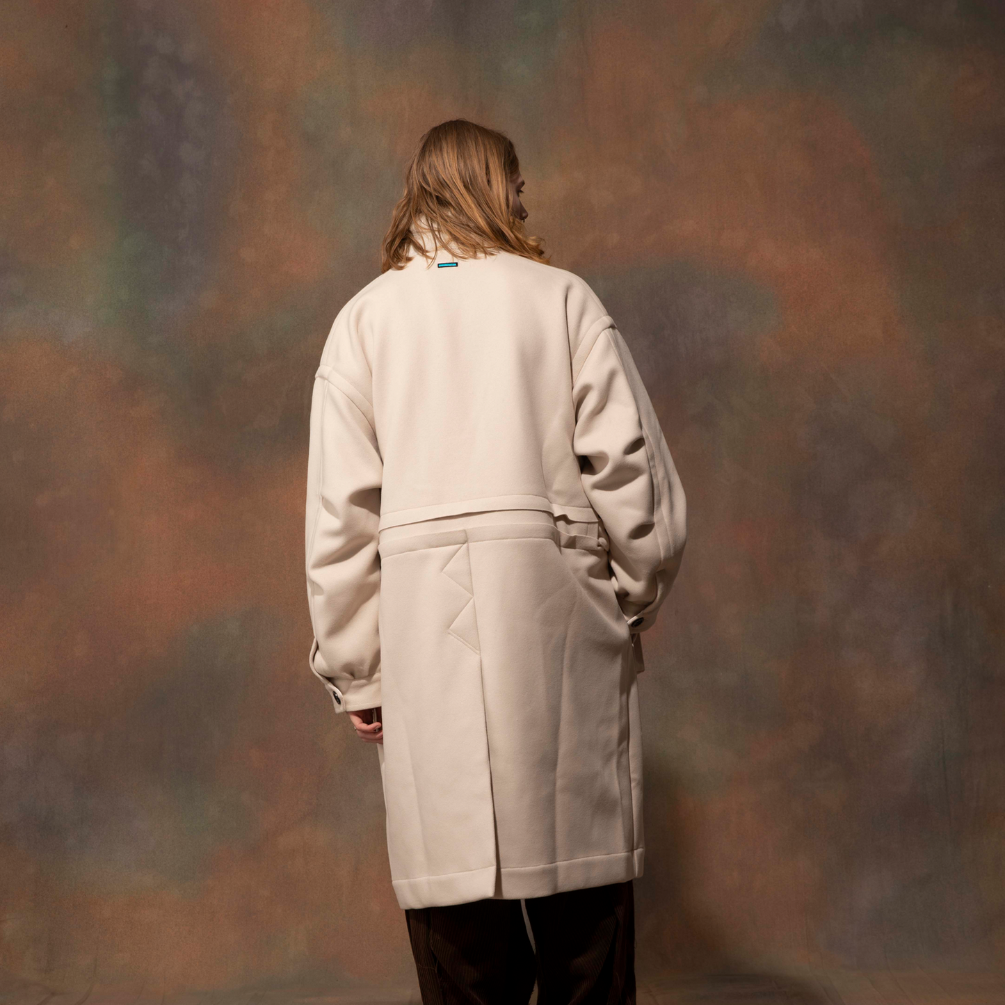 MUZE TURQUOISE LABEL - CHESTER COAT(WHITE)MUZE チェスター コート ホワイト