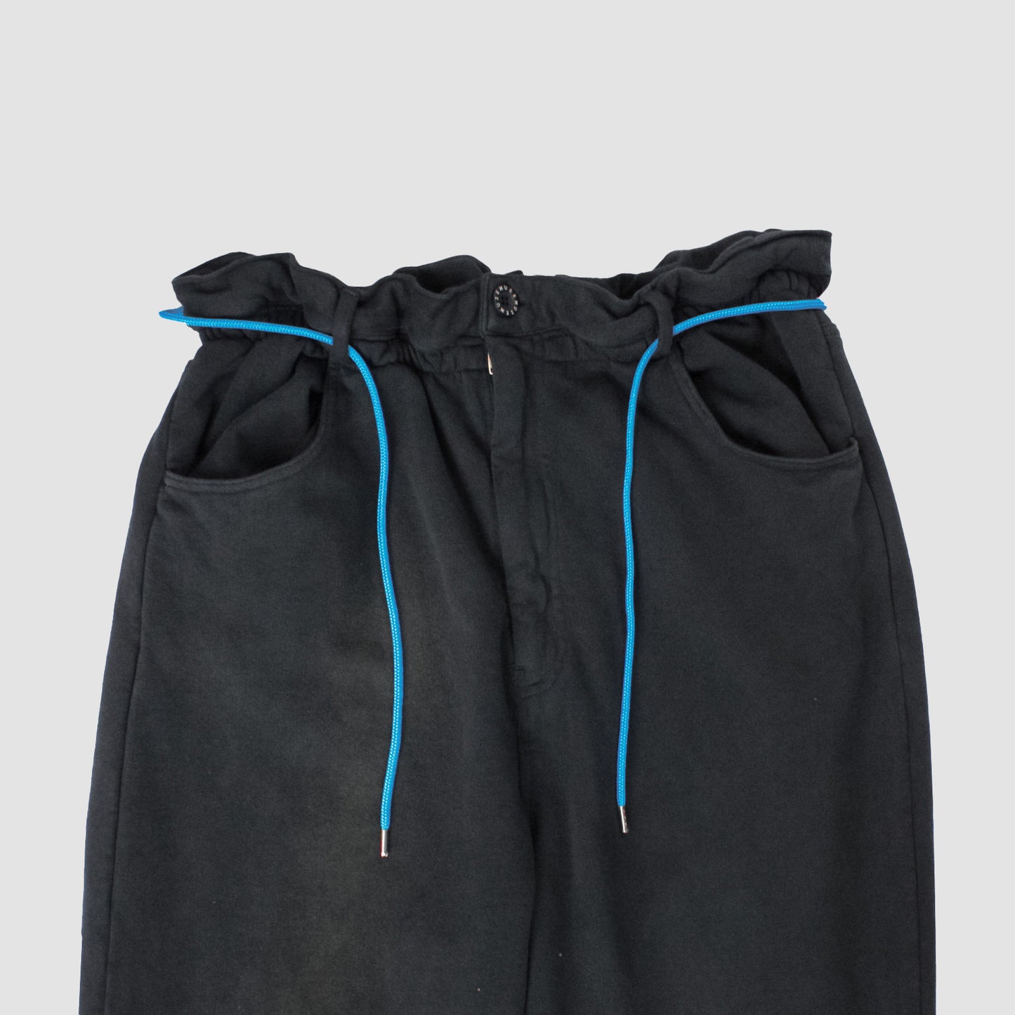 MUZE TURQUOISE LABEL - ×SYUMAN. RAVIOLI TROUSERS TYPE SWEAT(BLACK)ミューズ シュウ トラウザー スウェット ブラック