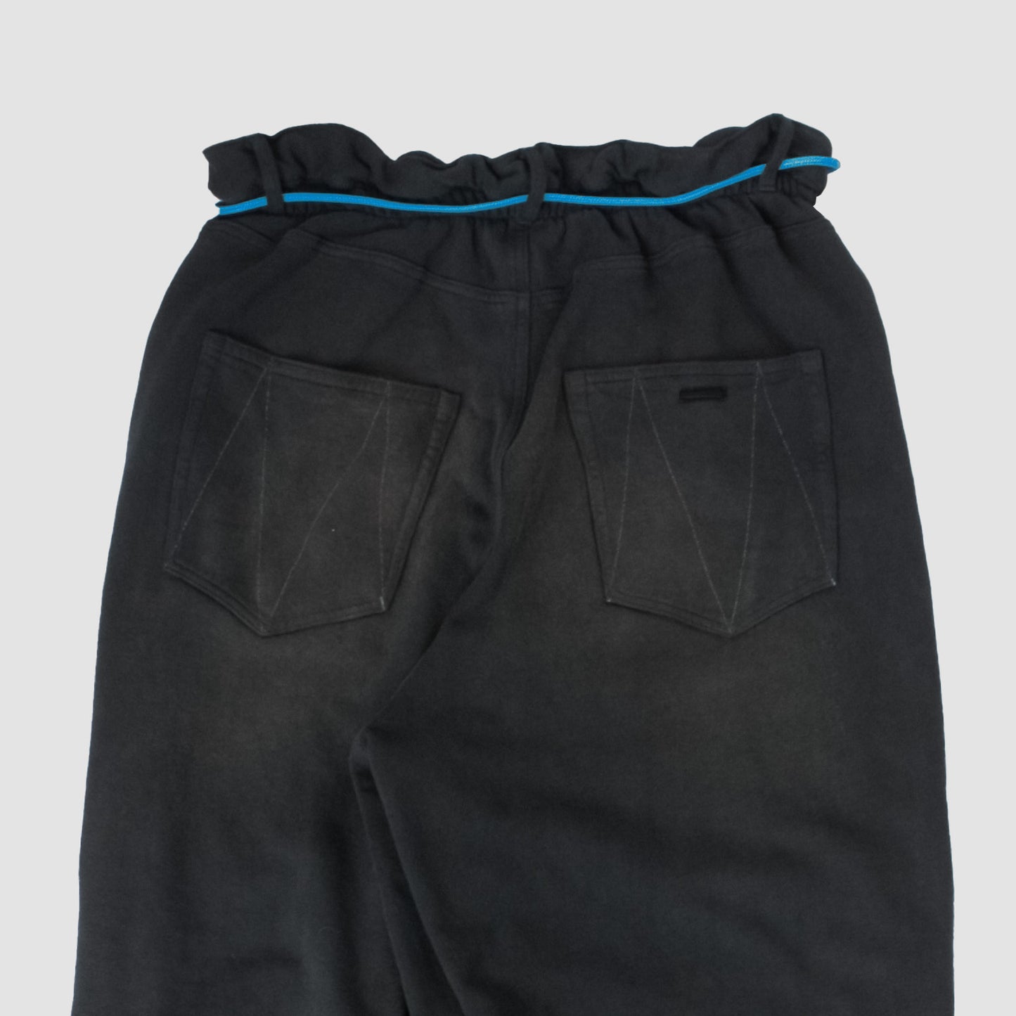 MUZE TURQUOISE LABEL - ×SYUMAN. RAVIOLI TROUSERS TYPE SWEAT(BLACK)ミューズ シュウ トラウザー スウェット ブラック