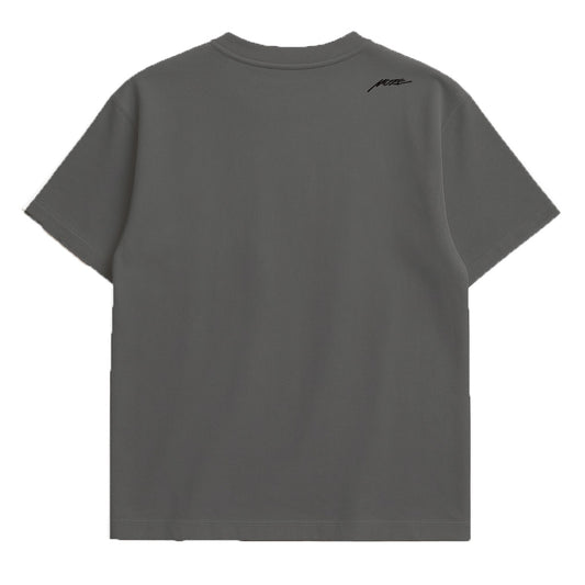 MUZE BLACK LABEL -【MUZE® POSTER T-SH (PIGMENT BLACK)】ミューズ ポスターTシャツ ピグメントブラック