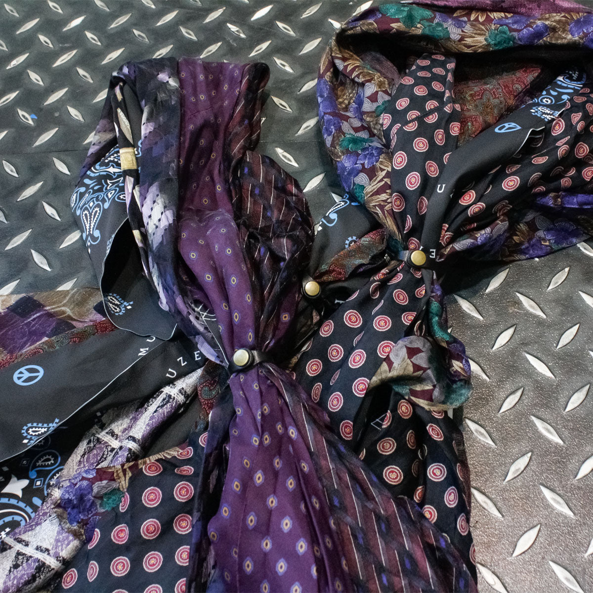 MUZE CLASSICO - ×ink BANDANA SCARF ミューズ 2023年秋冬 インク バンダナ スカーフ