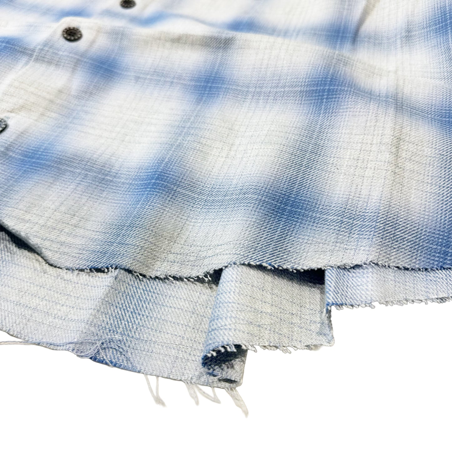 MUZE TURQUOISE LABEL - 【INDIGO TWILL CHECK SHIRT(BLUE)】ミューズ インディゴ ツイル チェック シャツ ブルー