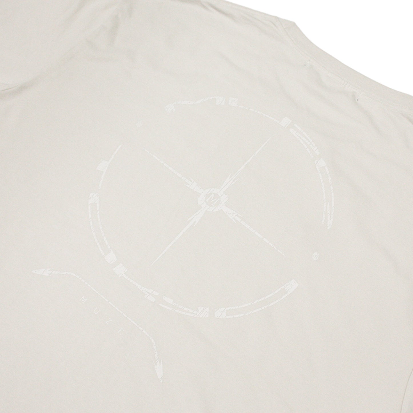MUZE BLACK LABEL -【Object Ø T-SH (CLOUD DANCER)】ミューズ オブジェクト エンプティー Tシャツ クラウド ダンサー