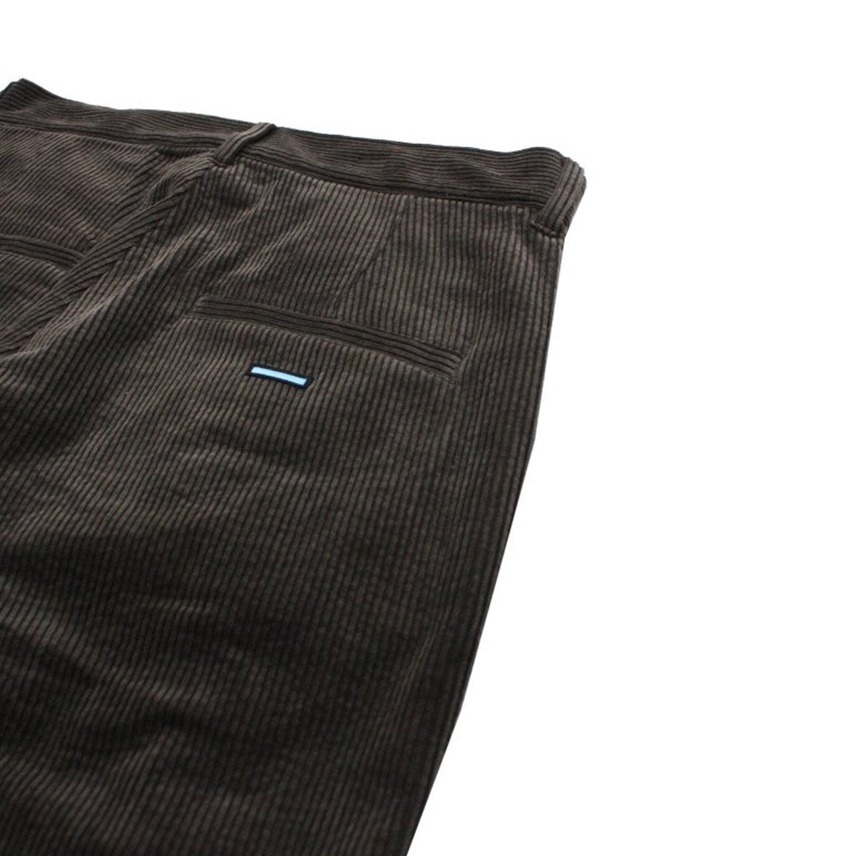 MUZE TURQUOISE LABEL - CORDUROY WIDE SLACKS(BROWN) ミューズ コーデュロイワイドスラックス ブラウン