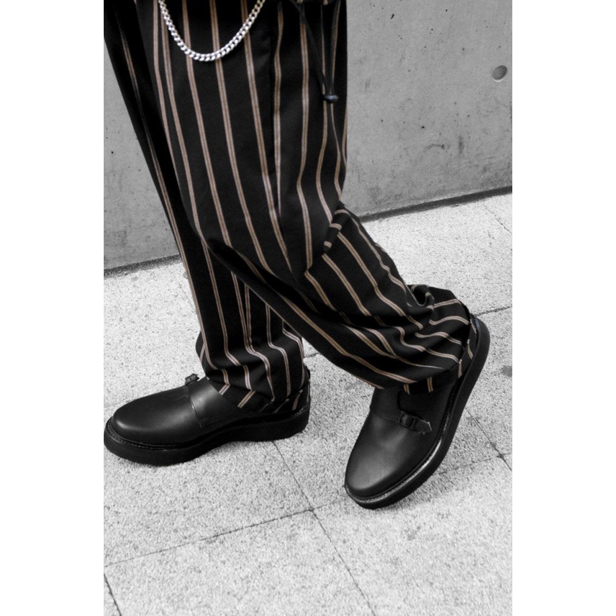 MUZE TURQUOISE LABEL【MUZE×KIDS LOVE GAITE - VIBRAM SOLE DOUBLE MONK STRAP SHOES】