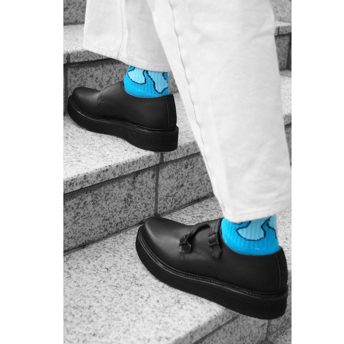 MUZE TURQUOISE LABEL【MUZE×KIDS LOVE GAITE - VIBRAM SOLE DOUBLE MONK STRAP SHOES】