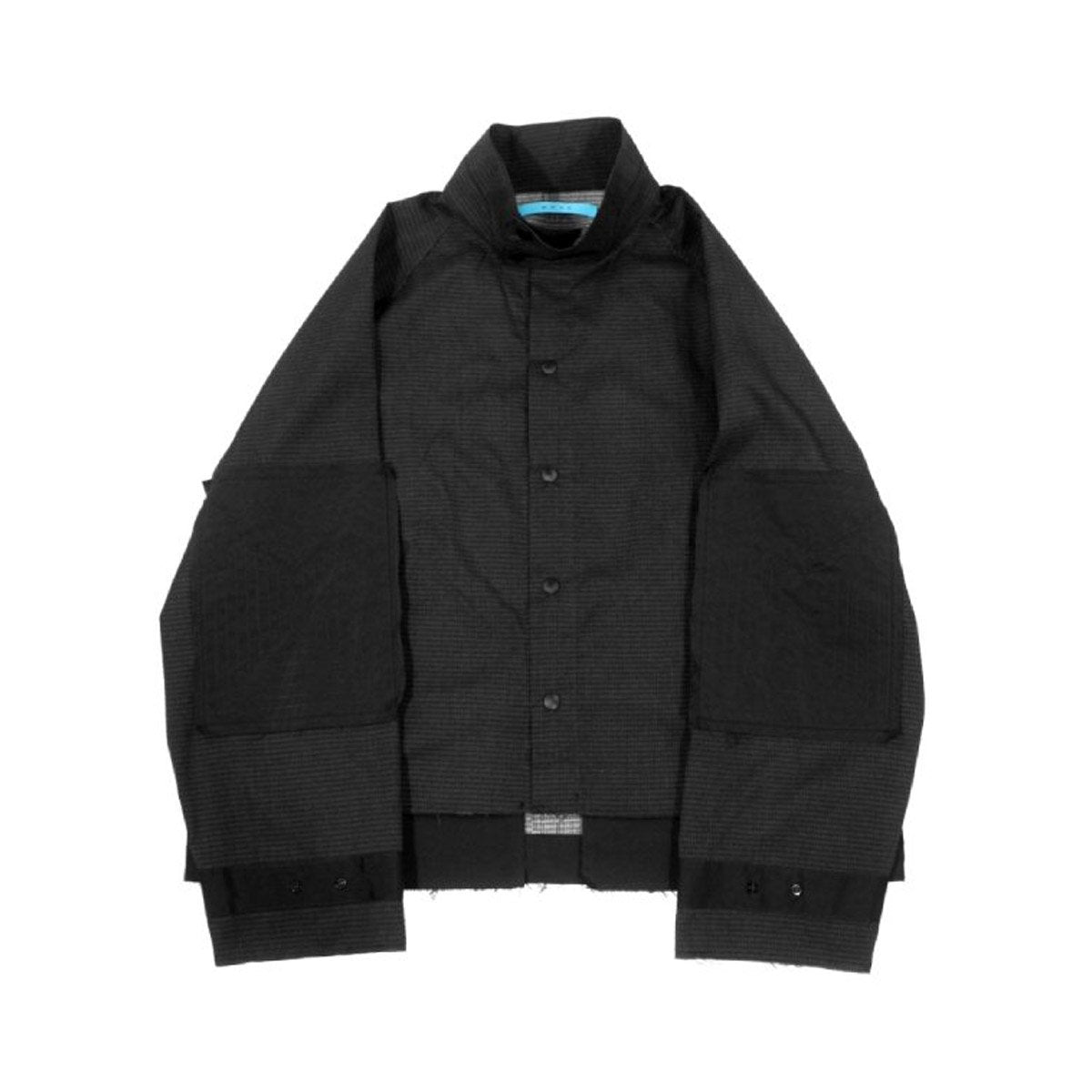 MUZE TURQUOISE LABEL - DOT AIR SEERSUCKER SHIRT(BLACK) ミューズ ドットエアー シアサッカーシャツ