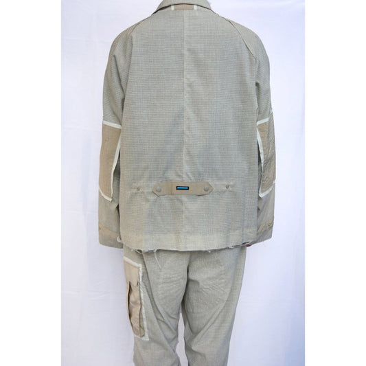 MUZE TURQUOISE LABEL - DOT AIR SEERSUCKER SHIRT(BEIGE)ミューズ ドットエアー シアサッカーシャツ ベージュ