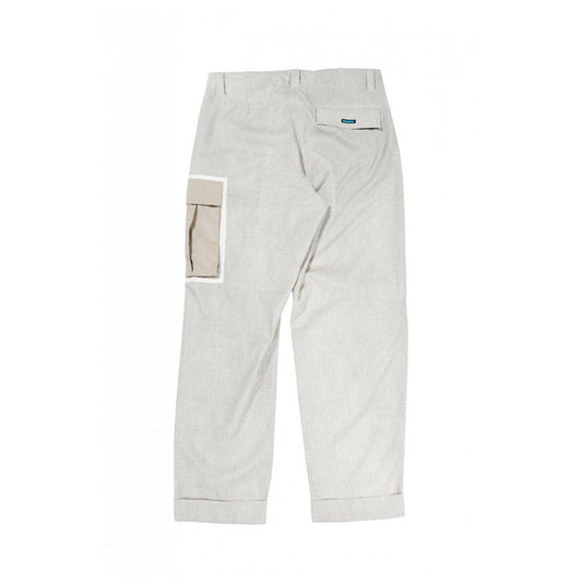 MUZE TURQUOISE LABEL - DOT AIR SEERSUCKER PANTS(BEIGE)ミューズ ドットエアー シアサッカーパンツ ベージュ