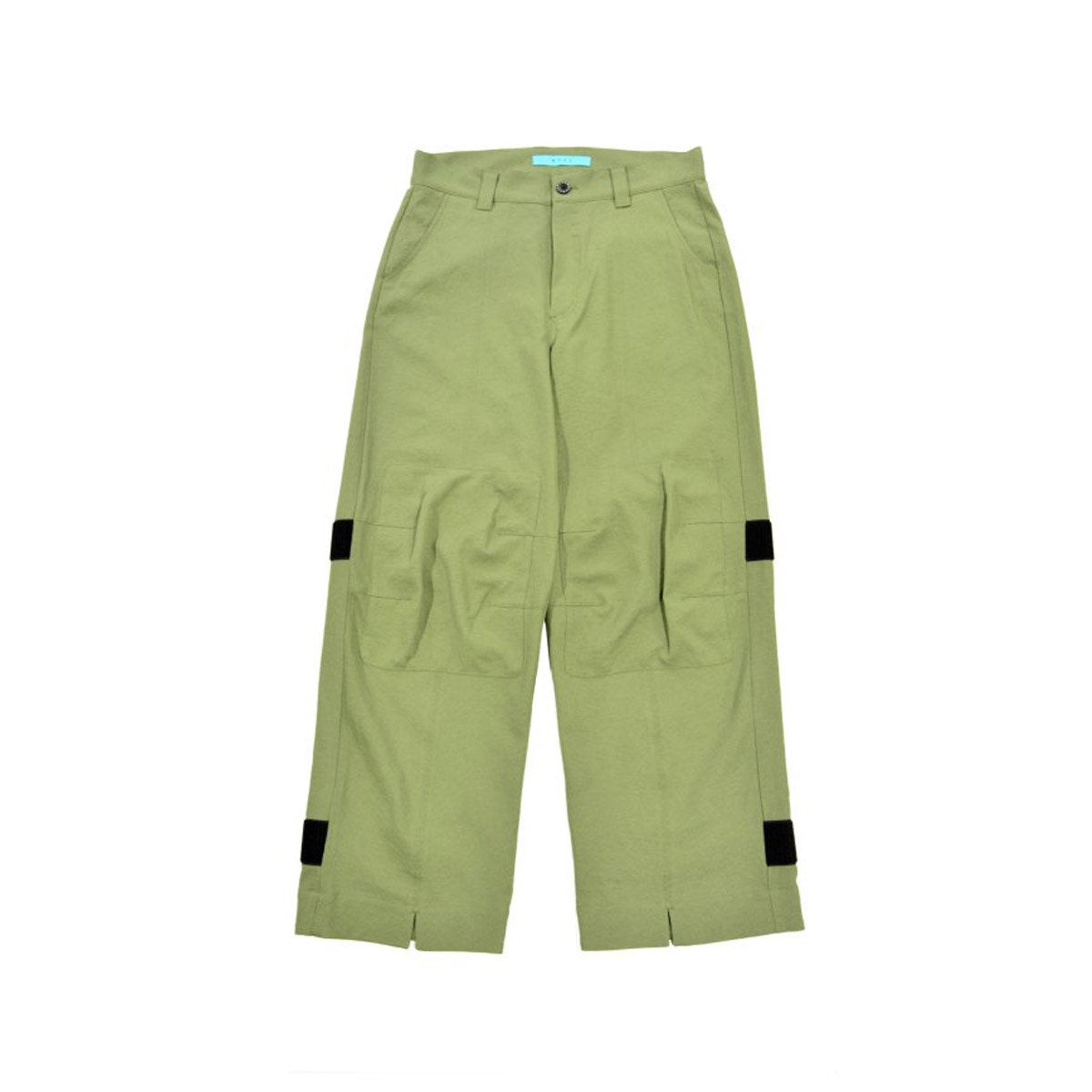 MUZE TURQUOISE LABEL - EVALET WIDE ADJUST PANTS (OLIVE) ミューズ エバレットワイド アジャストパンツ オリーブ