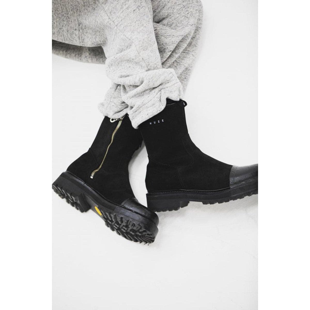 MUZE TURQUOISE LABEL × KIDS LOVE GAITE - SIDE ZIP VIBRAM SOLE BOOTS(RUBBER DIP) ミューズ キッズラブゲイト ブーツ