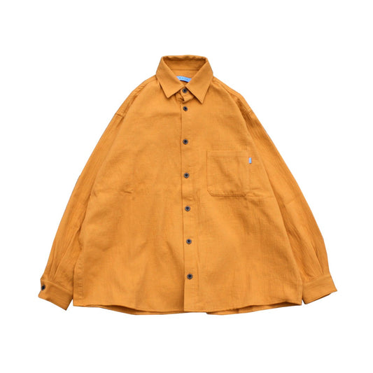 MUZE TURQUOISE LABEL - OVERSIZED GAUZE SHIRTS (ORANGE)