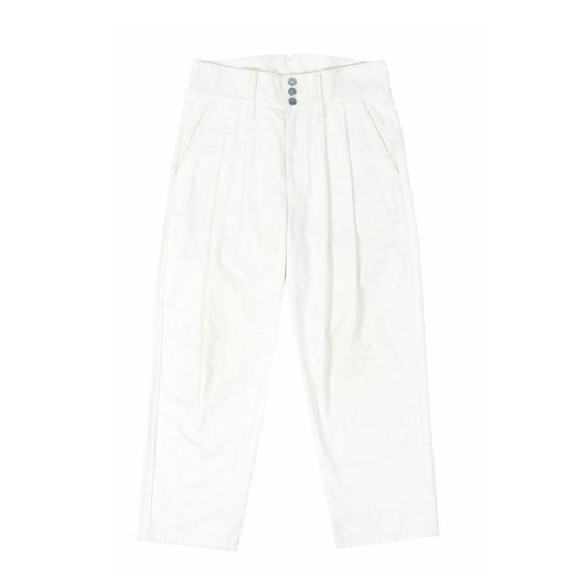 MUZE TURQUOISE LABEL - BONTAN DENIM SLACKS (WHITE)