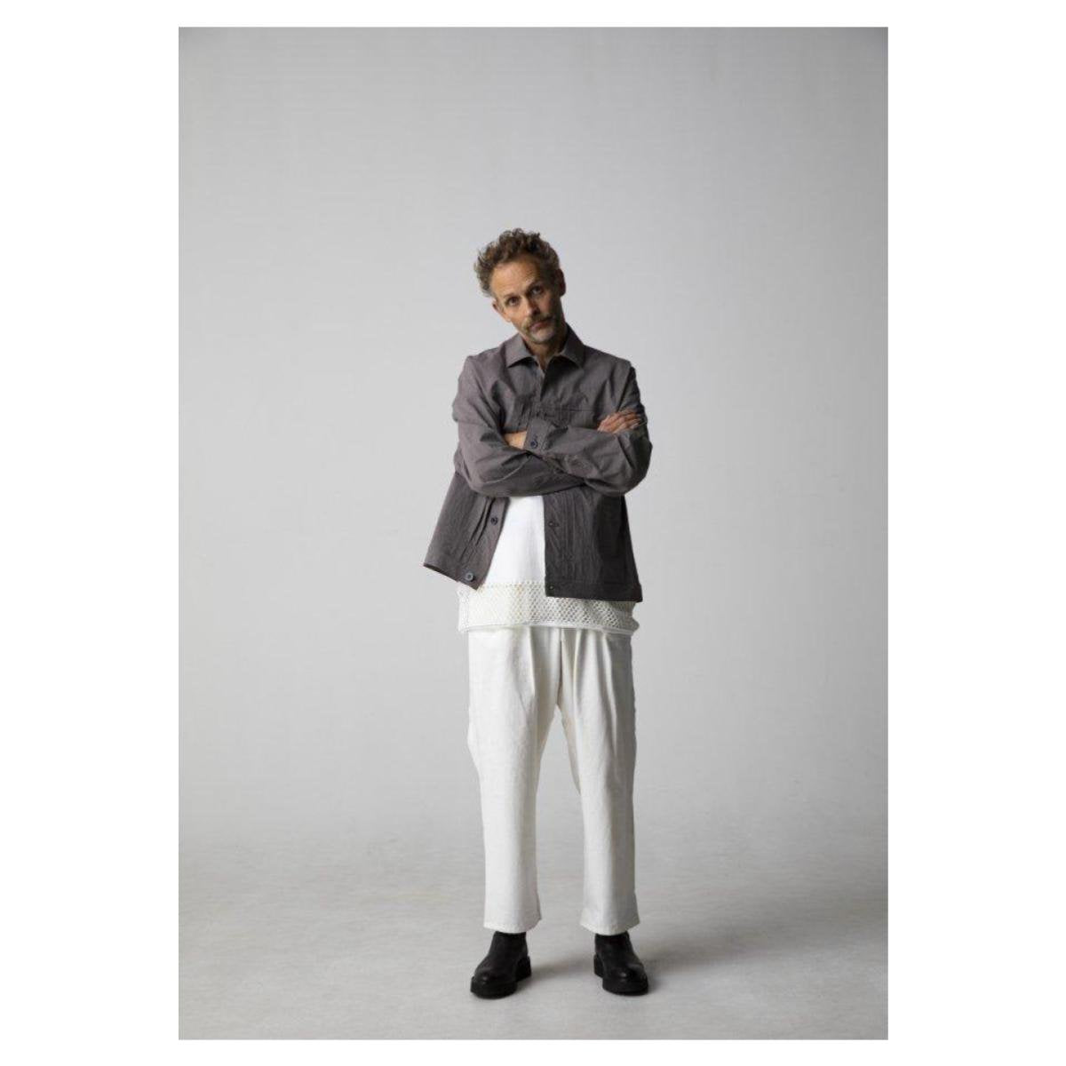 MUZE TURQUOISE LABEL - BONTAN DENIM SLACKS (WHITE)