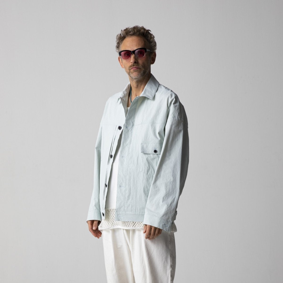 MUZE TURQUOISE LABEL - CORDURA NYLON 1st TYPE JACKET (L.GREEN)