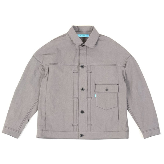 MUZE TURQUOISE LABEL - CORDURA NYLON 1st TYPE JACKET (CHACOAL GRAY)