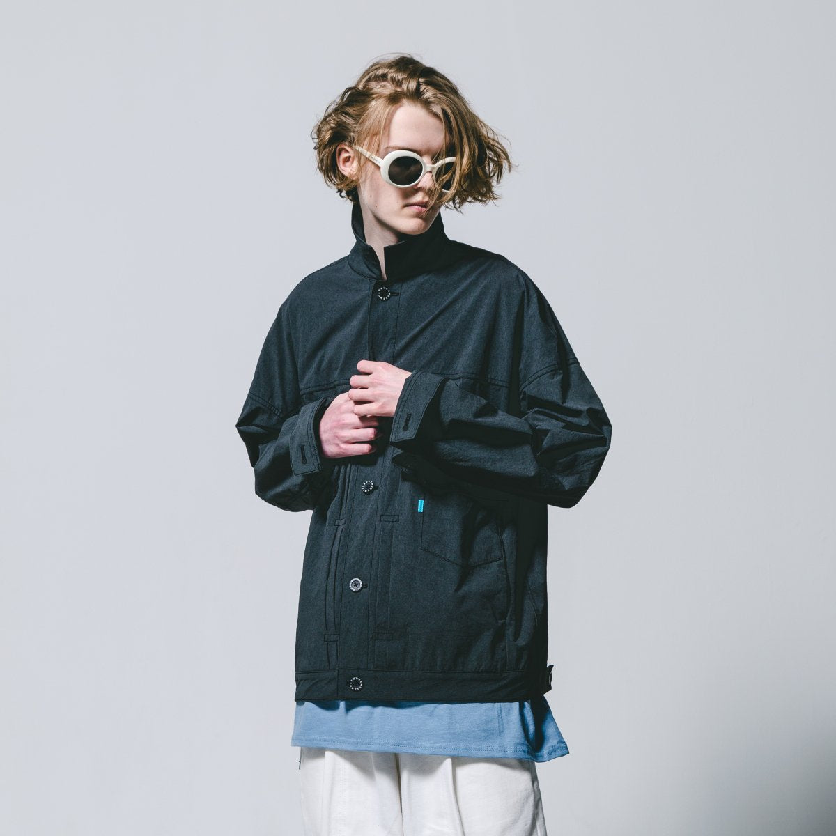 MUZE TURQUOISE LABEL - CORDURA NYLON 1st TYPE JACKET (BLACK)